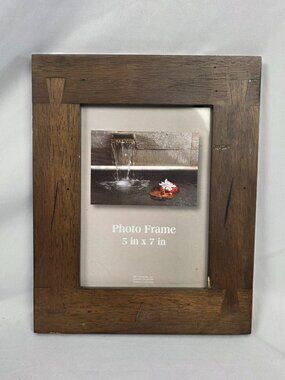 5x7 Rustic Wood Photo Frame
